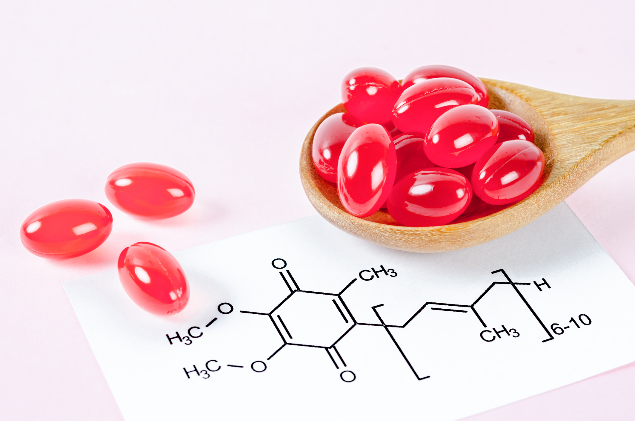 Molécule de coenzyme Q10